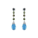 Diamond earrings, Topaz and Tourmalíne Heaven Rain4