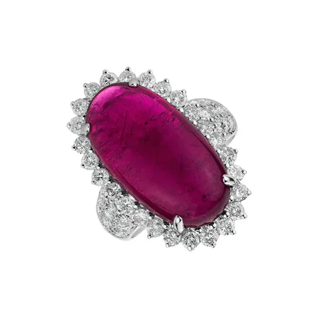 Diamond ring with Ruby Quick Spell