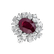 Diamond ring with Ruby Ruby Queen4