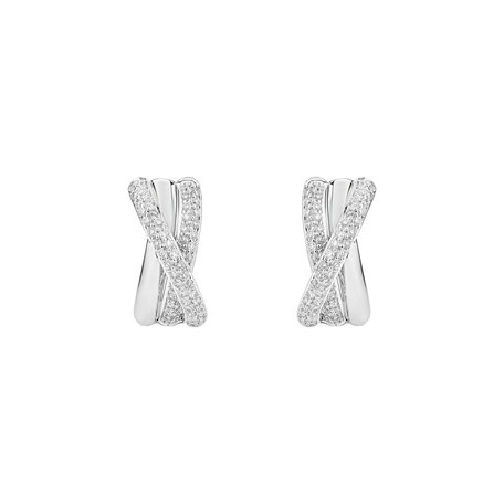Diamond earrings Arachné Heaven