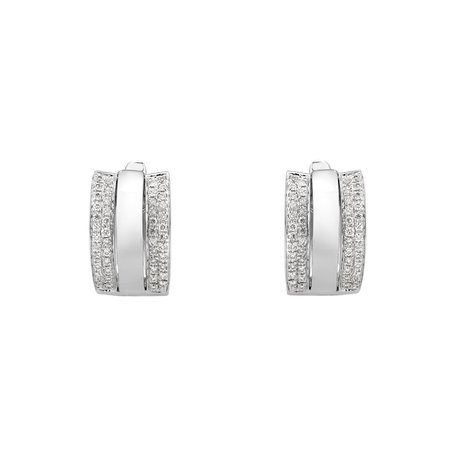 Diamond earrings Dream Symetry