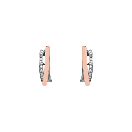 Diamond earrings Dream Wings