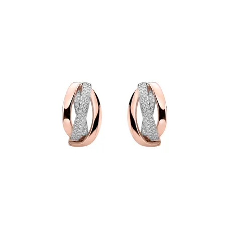 Diamond earrings Charming Ray