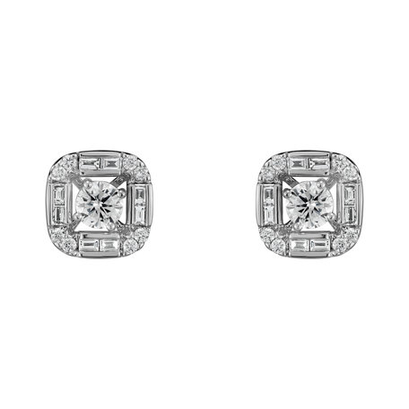 Diamond earrings Clement
