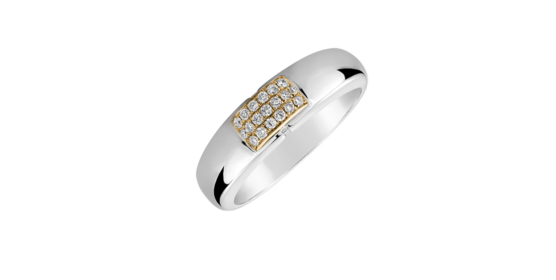 Diamond ring Princess Touch