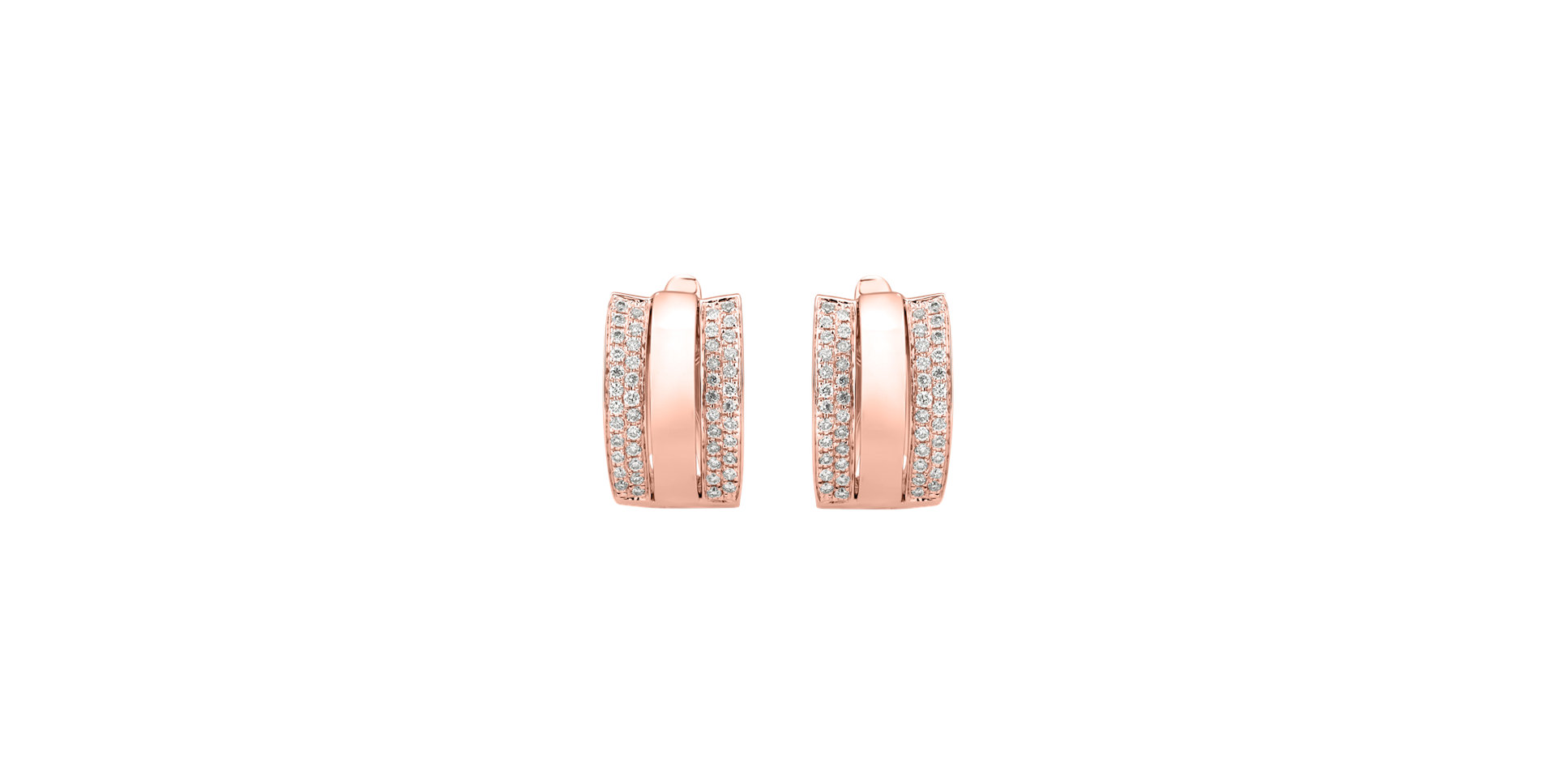 Diamond earrings Dream Symetry