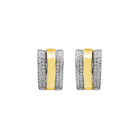 Diamond earrings Dream Symetry