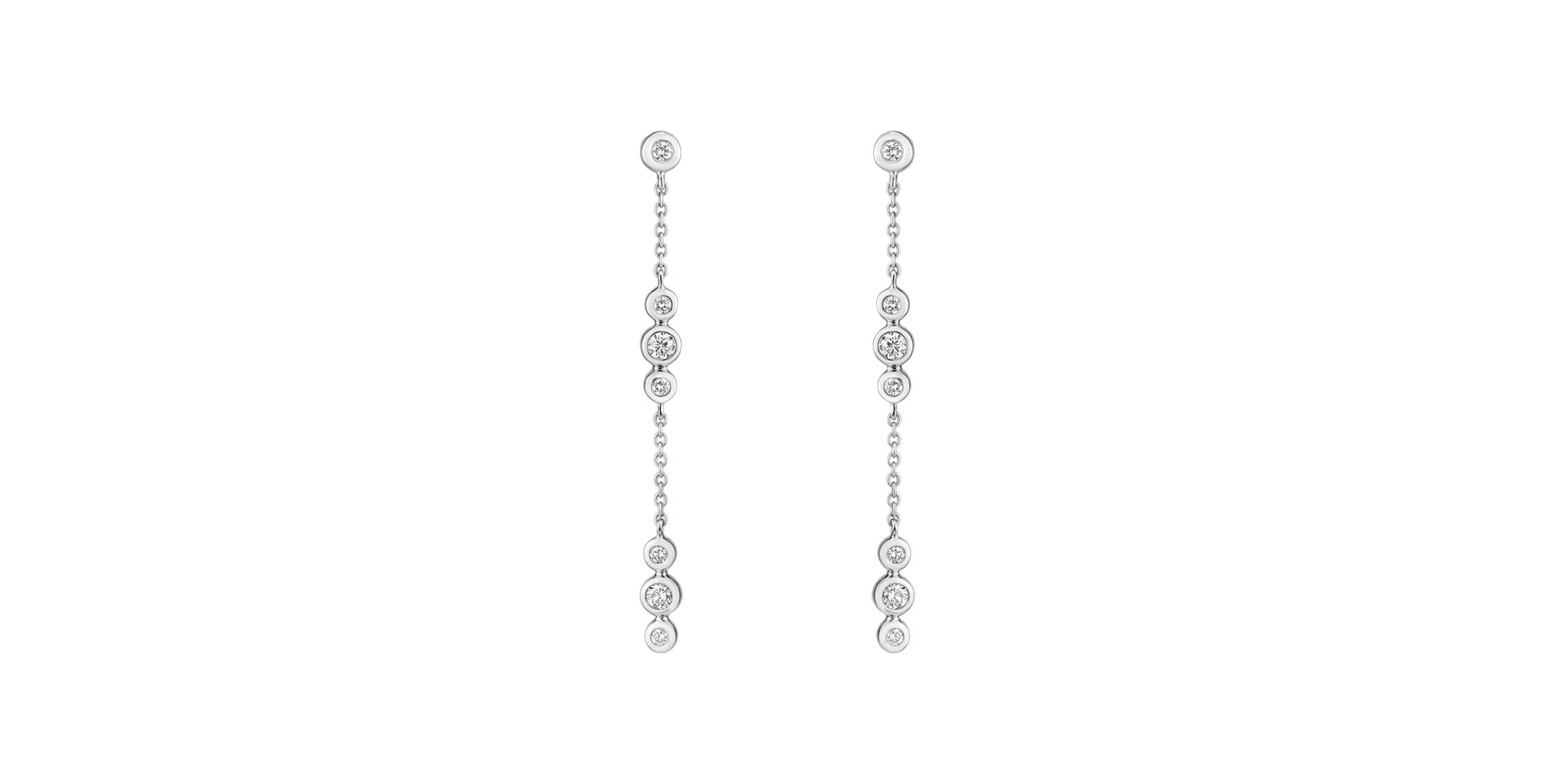 Diamond earrings Miracle Waterfall