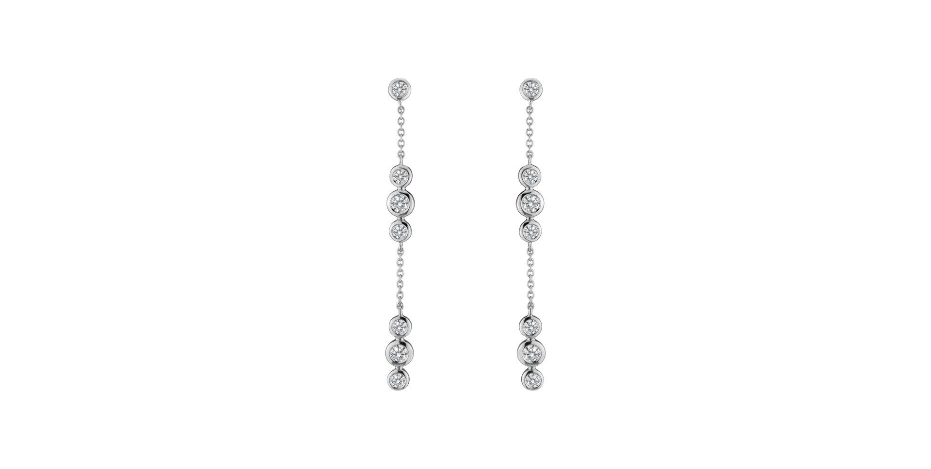Diamond earrings Miracle Waterfall