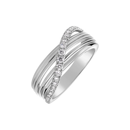 Diamond ring Orion Ribbon