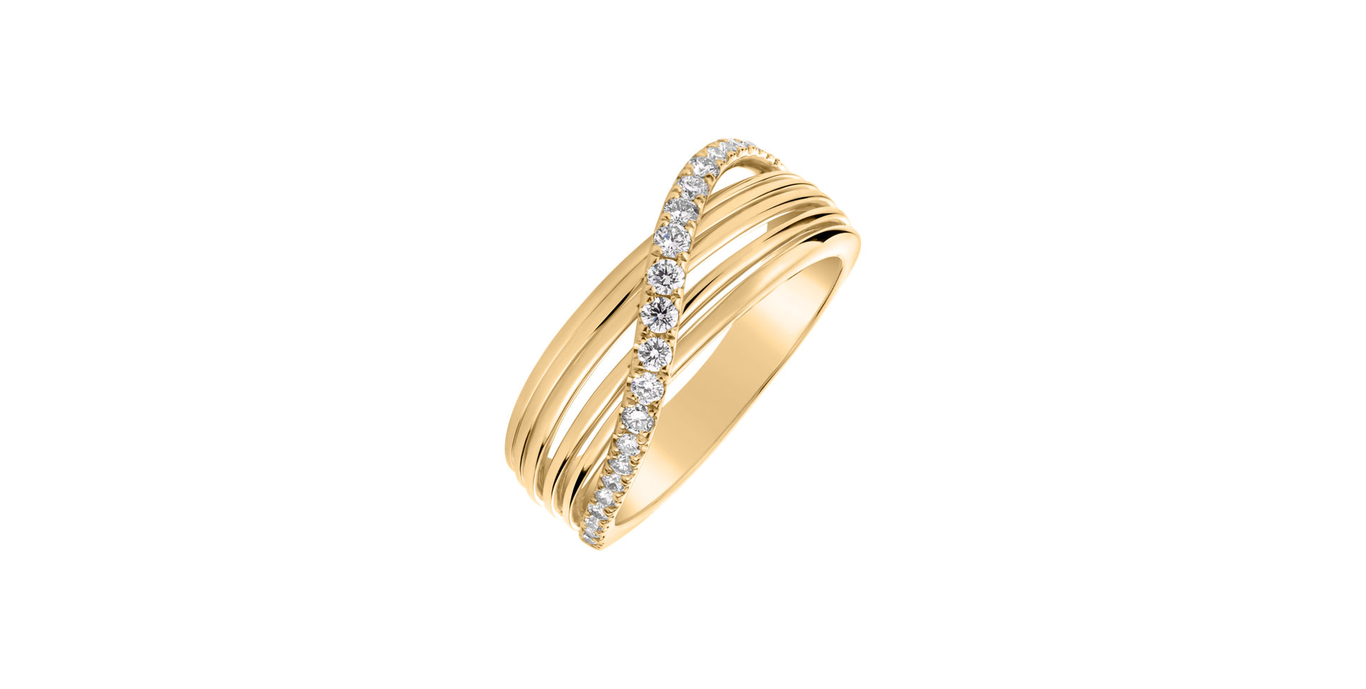 Diamond ring Orion Ribbon
