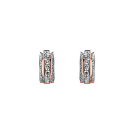 Diamond earrings Amazing Mosaic
