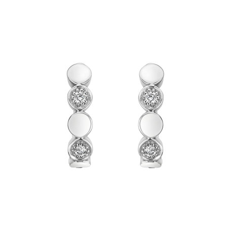 Diamond earrings Shiny Dots