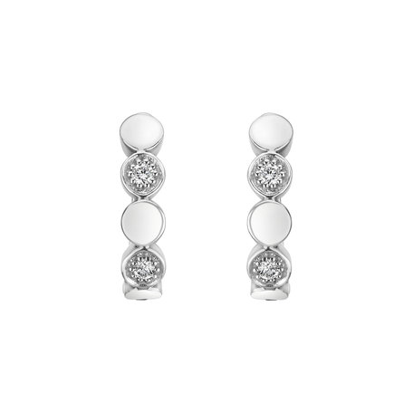 Diamond earrings Shiny Dots