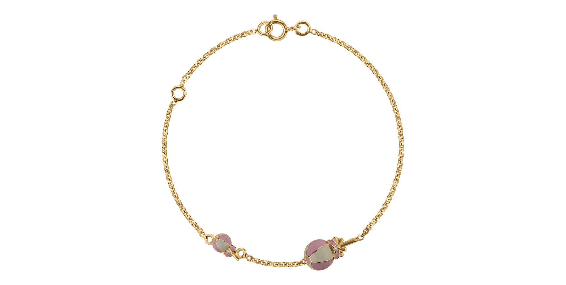 Children's bracelet with Enamel Florianna
