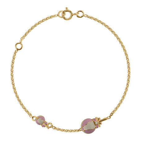 Children's bracelet with Enamel Florianna