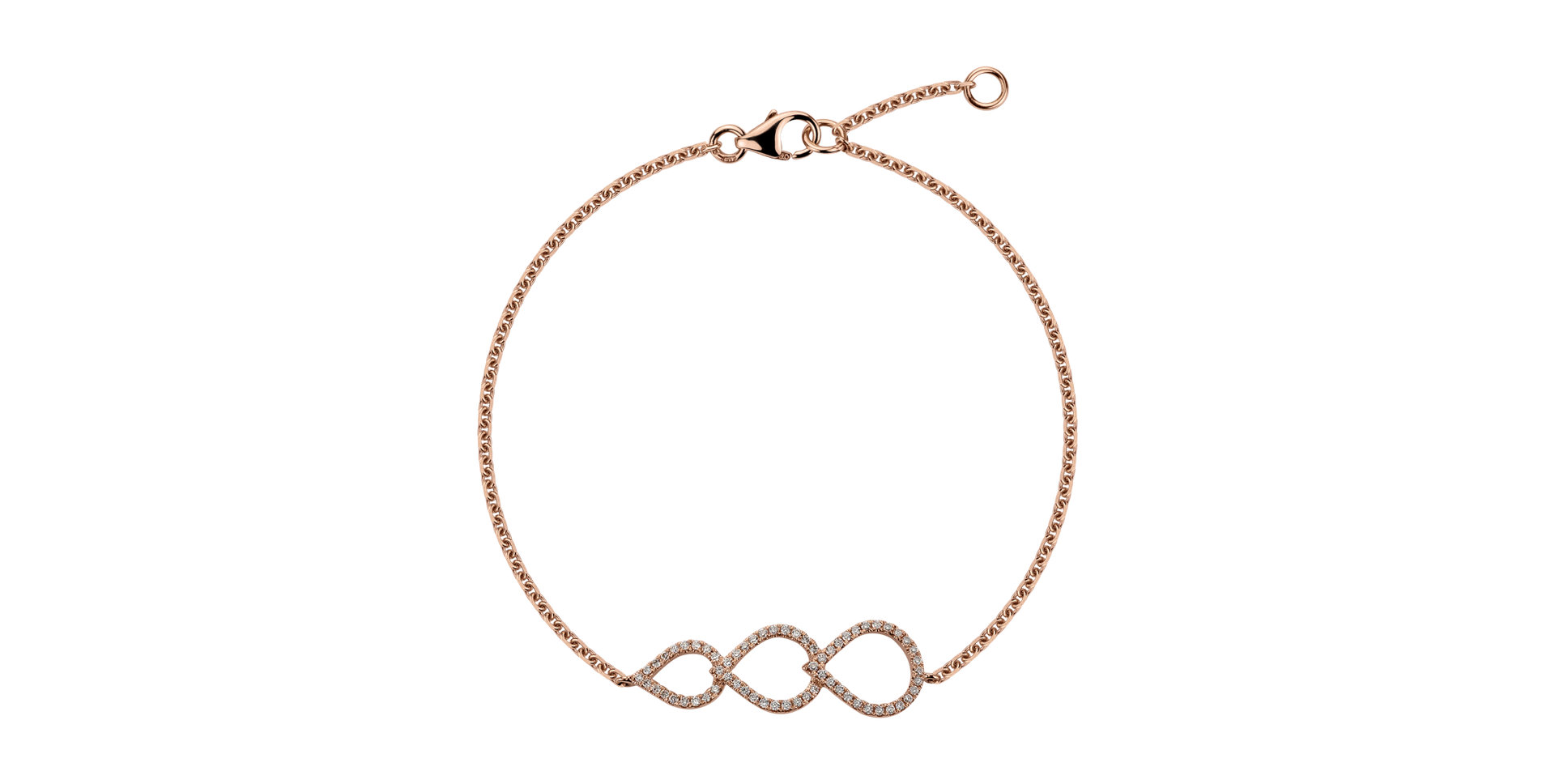 Bracelet with diamonds Beau Soir