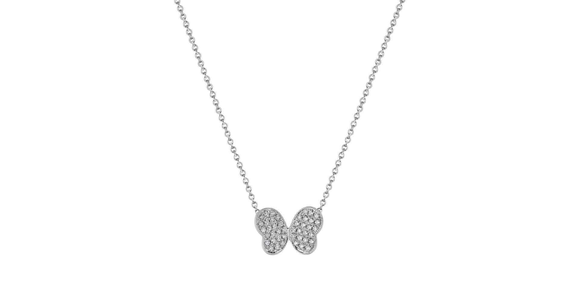 Diamond necklace Wings of Luxury