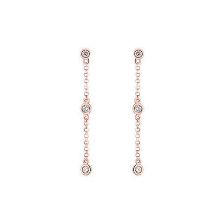 Diamond earrings Opulent Aura