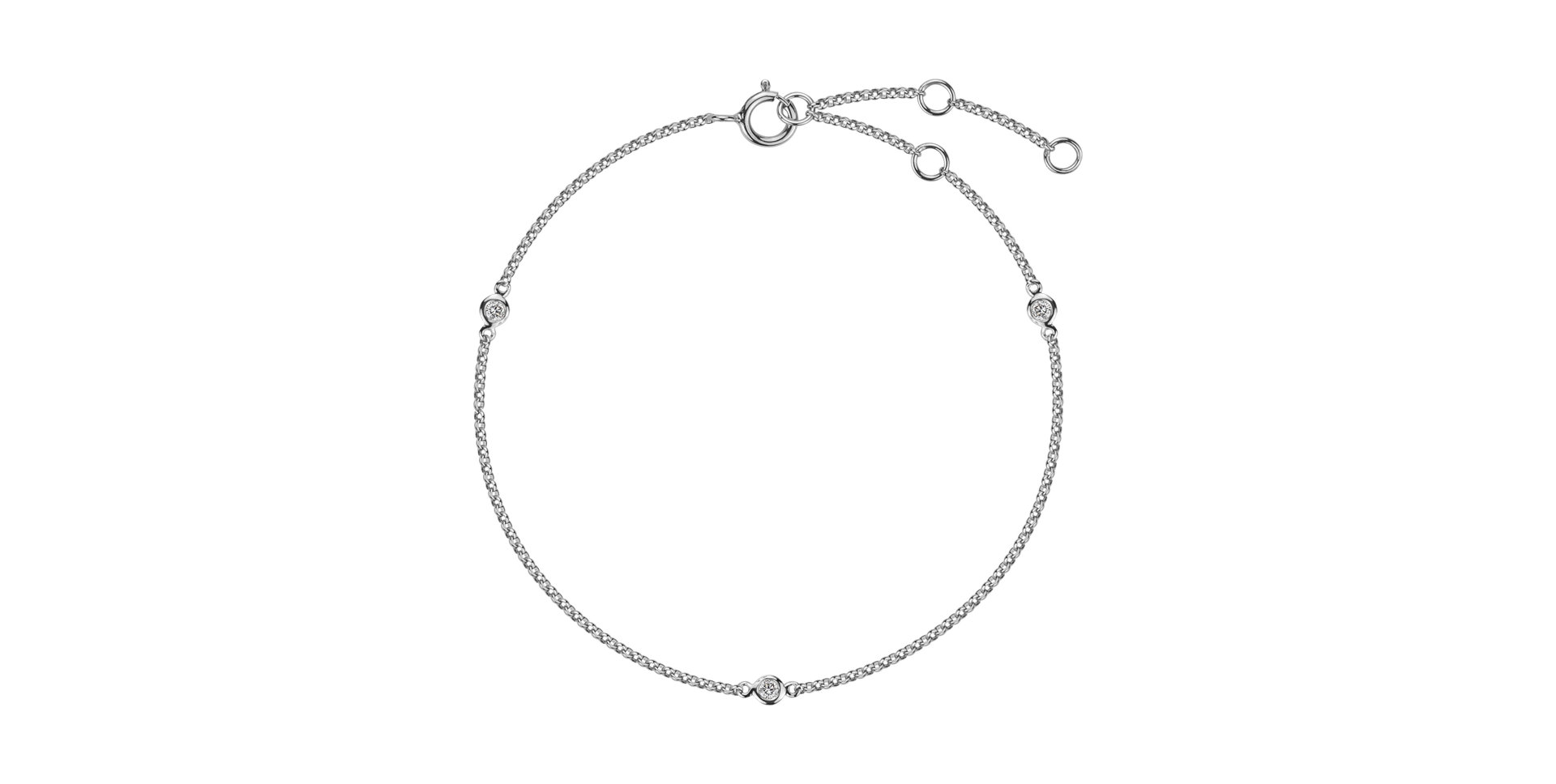 Bracelet with diamonds Oriya