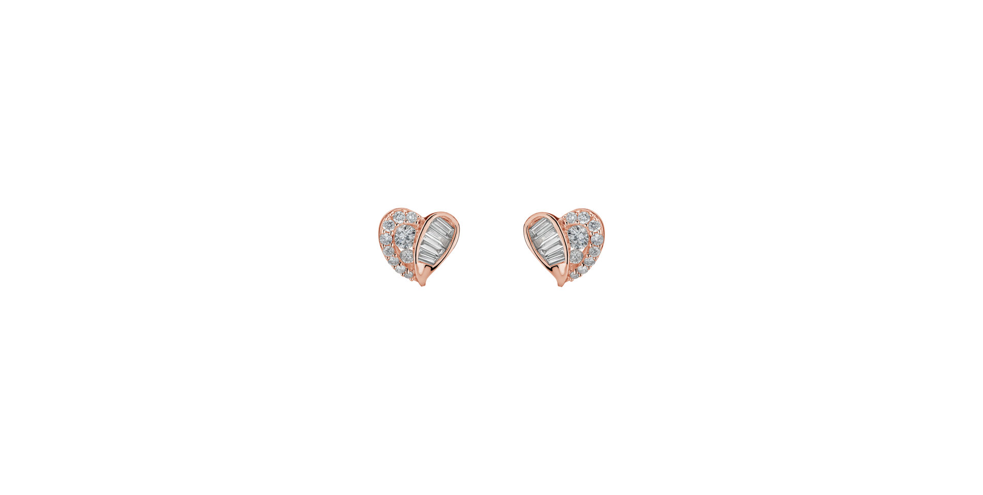 Diamond earrings Graceful Desire