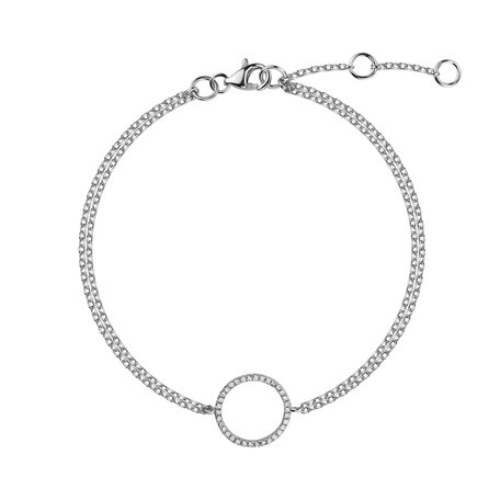 Bracelet with diamonds Lucinda