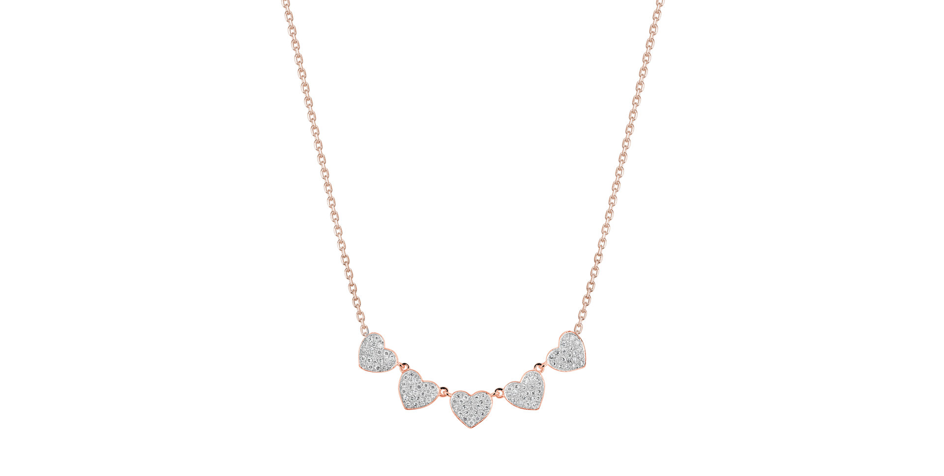 Diamond necklace Chords of Love