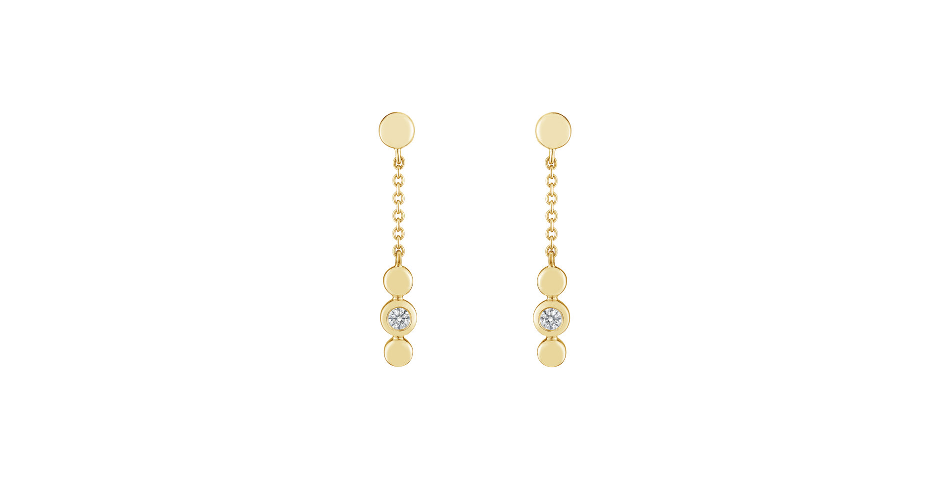 Diamond earrings Miracle Waterfall