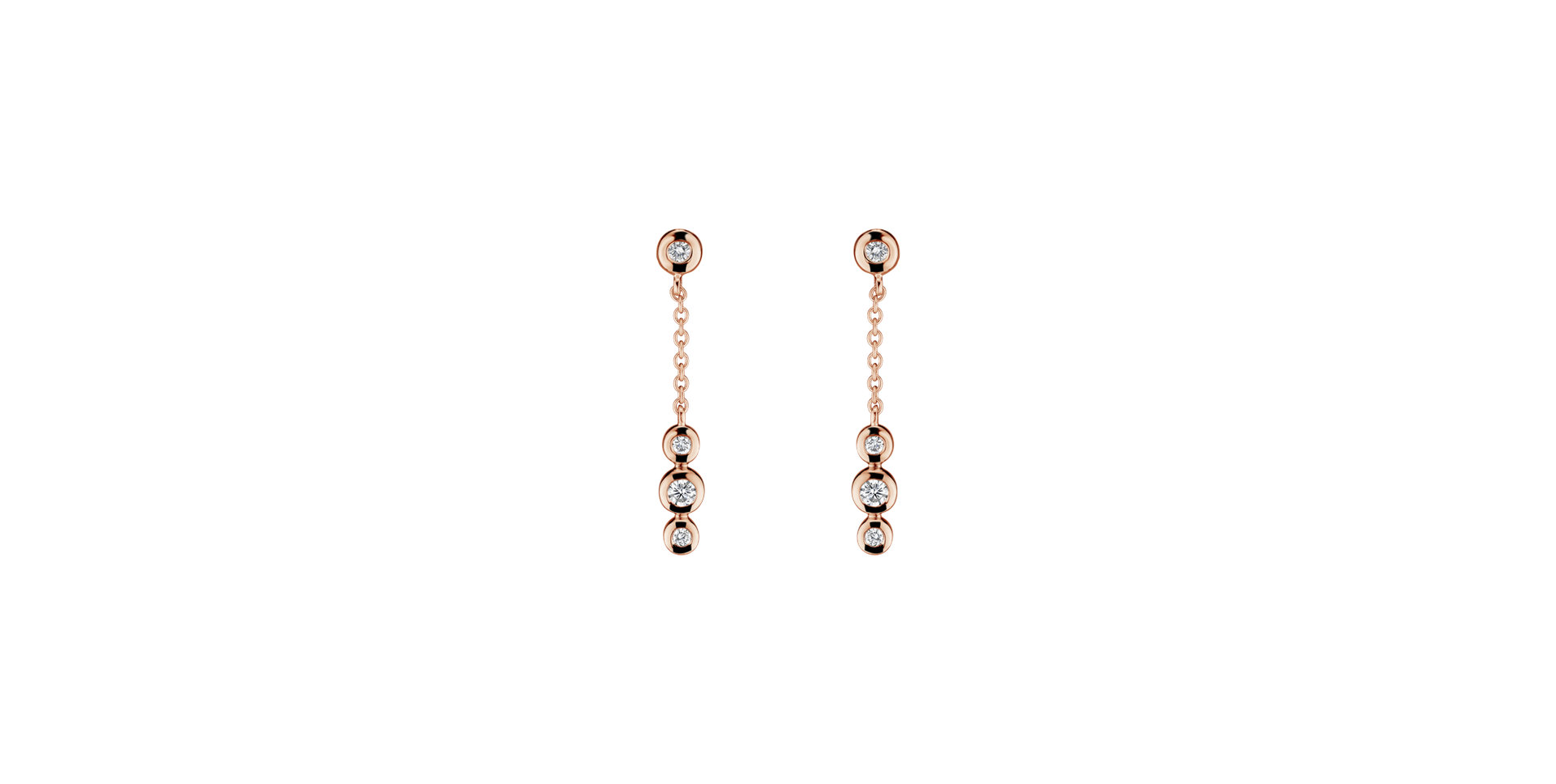 Diamond earrings Miracle Waterfall