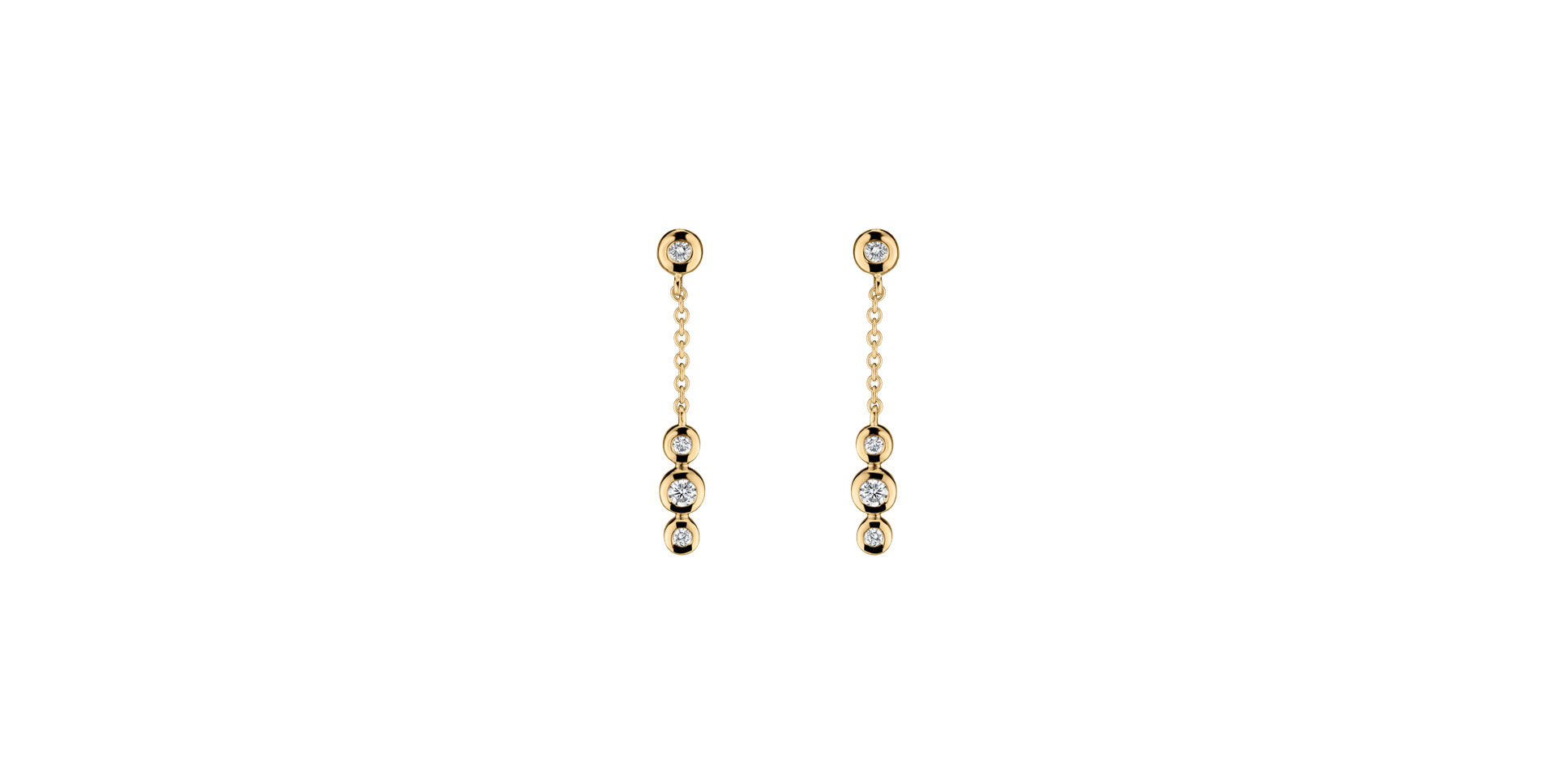 Diamond earrings Miracle Waterfall