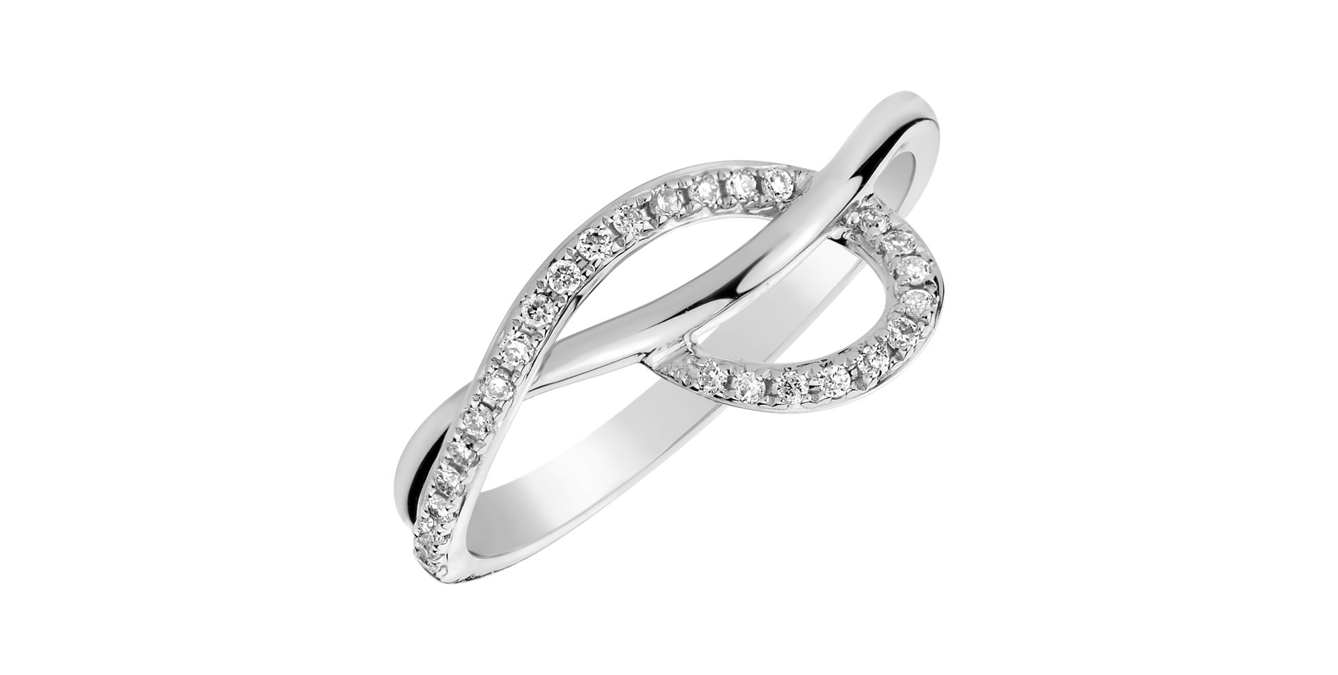 Diamond ring Sparkling Twist