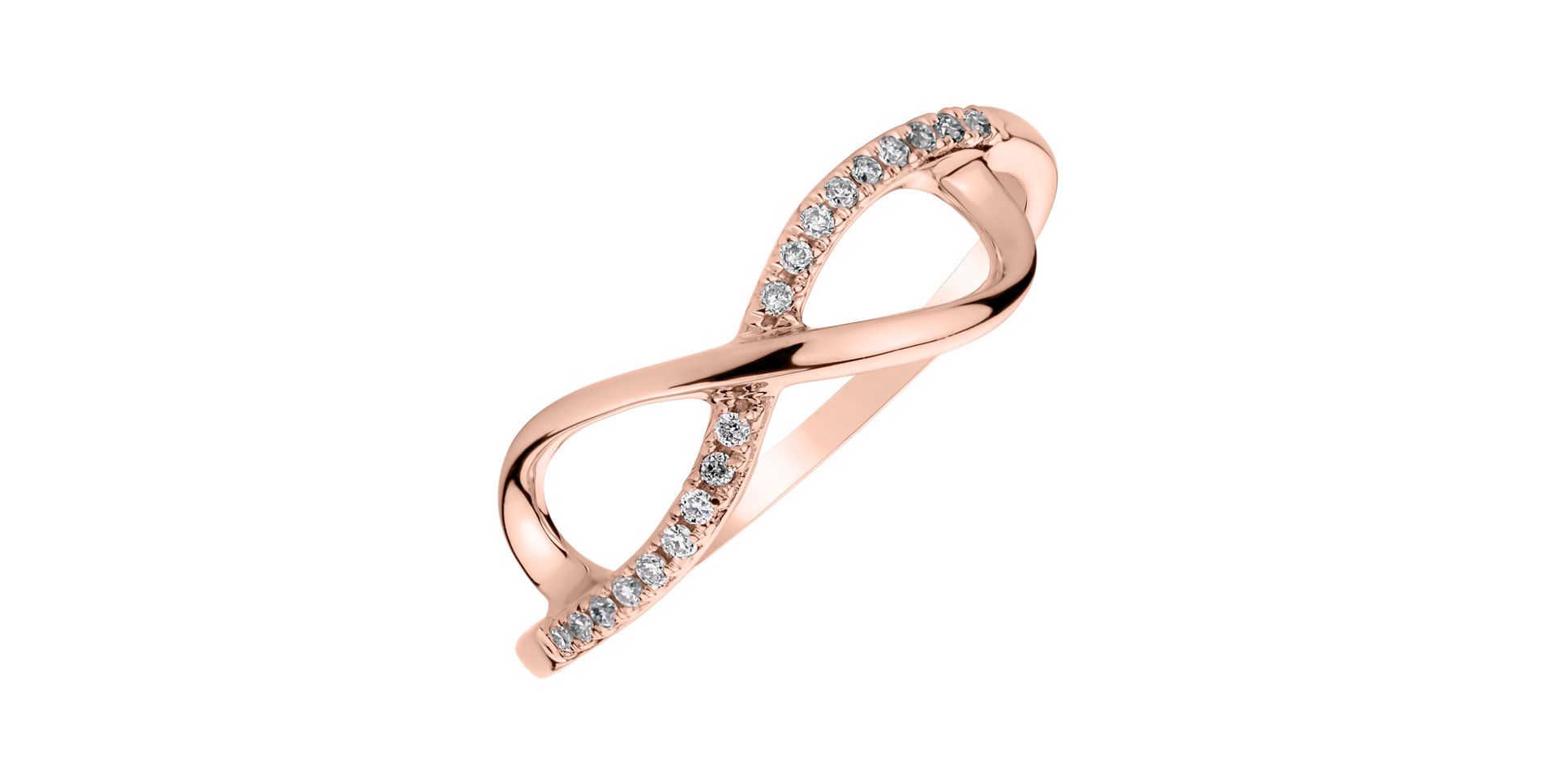 Diamond ring Infinity