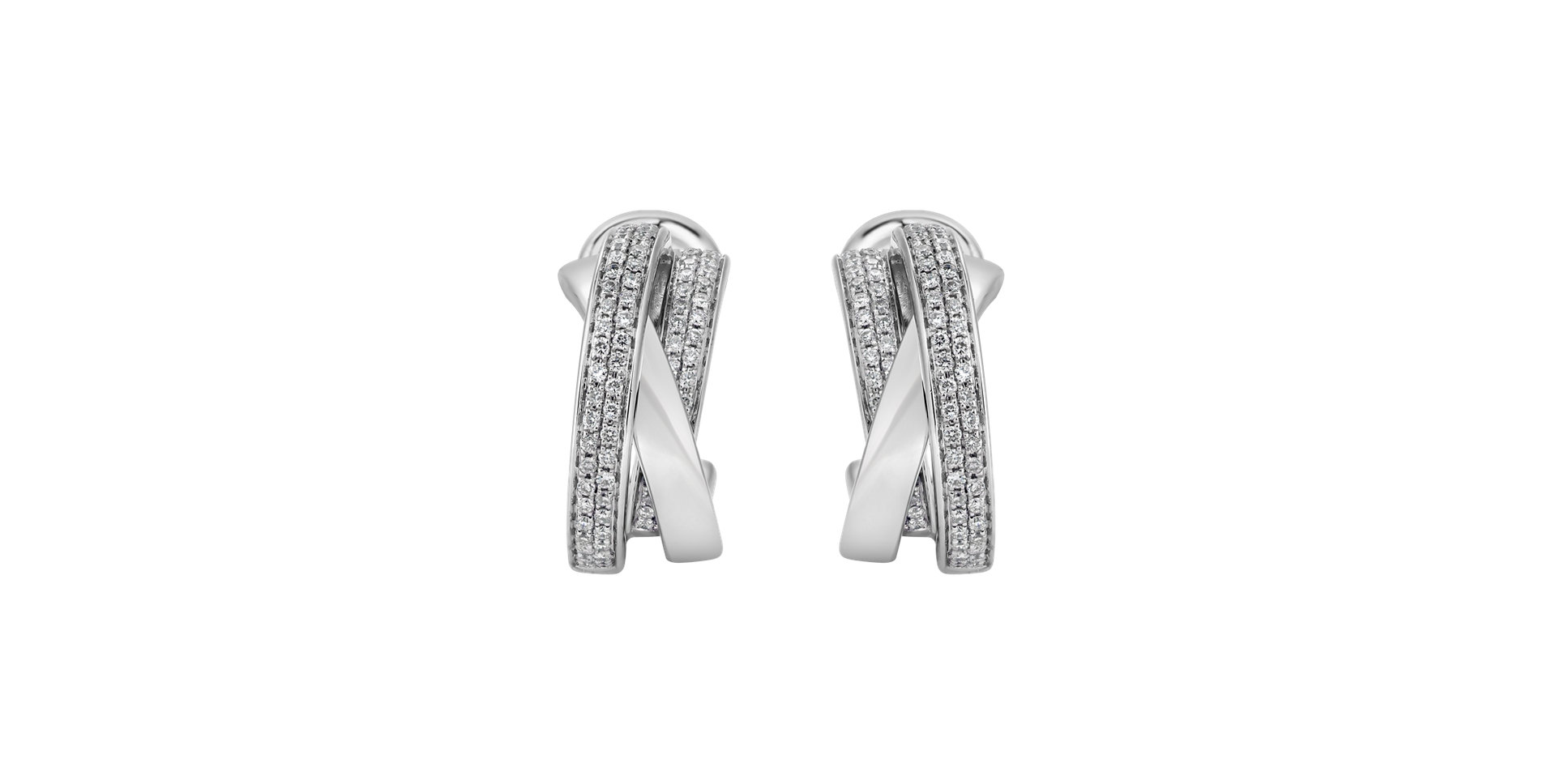 Diamond earrings Miracle Labyrinth