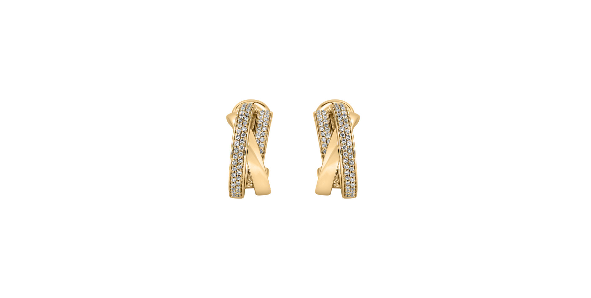 Diamond earrings Miracle Labyrinth