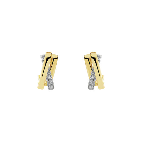 Diamond earrings Miracle Labyrinth