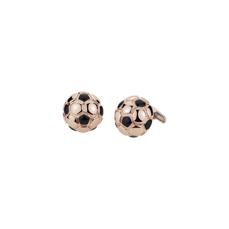 Cufflinks with Enamel Black Magic