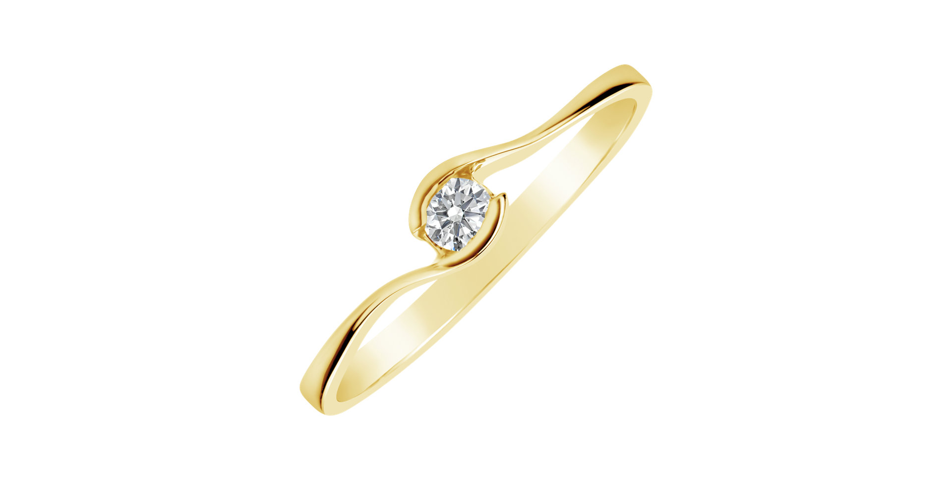 Diamond ring Wave of Love