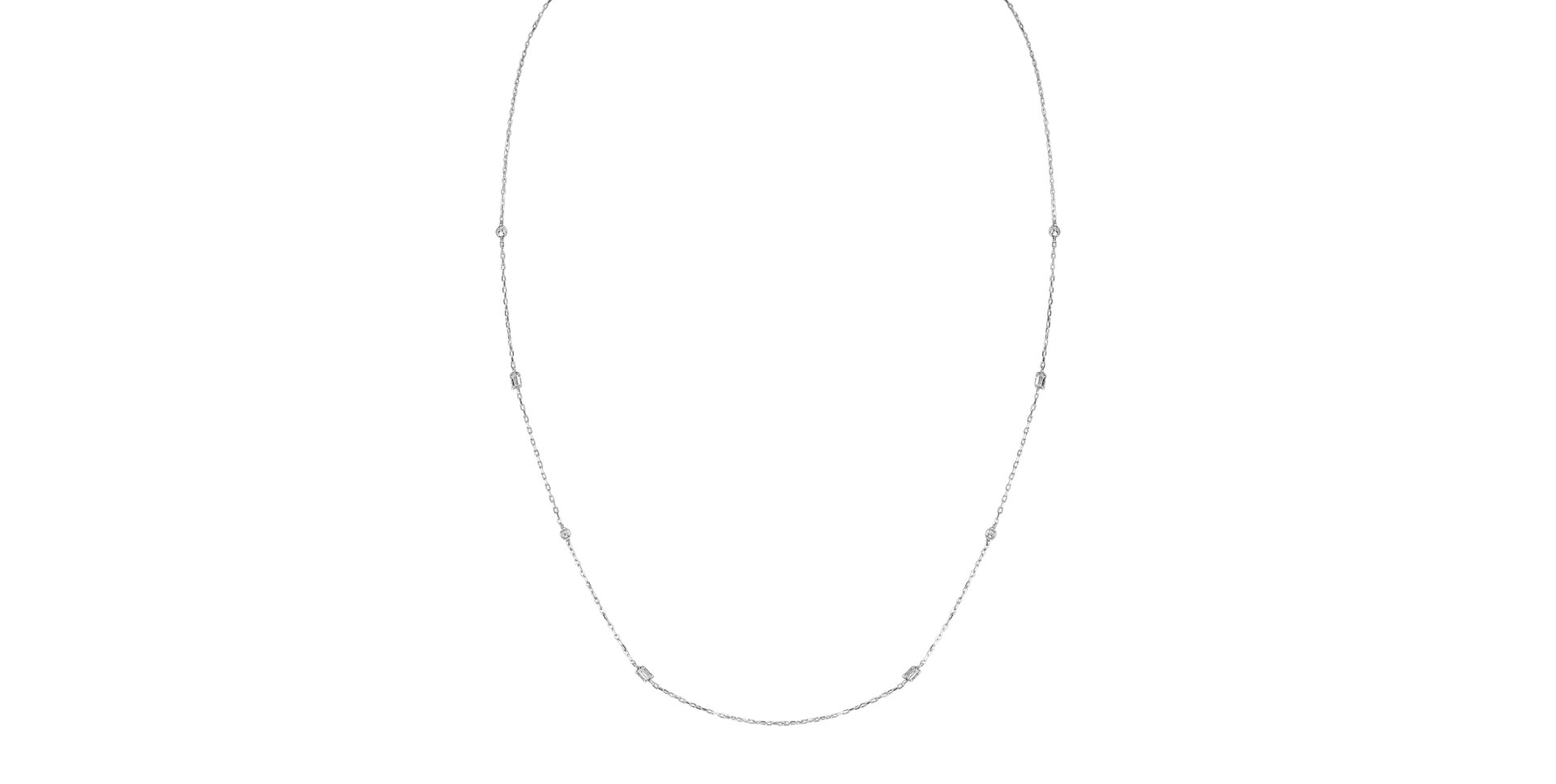 Diamond necklace Radiant Aurae