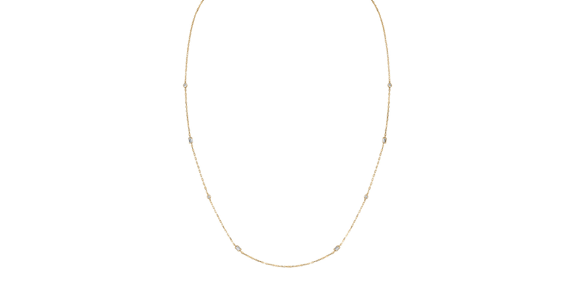 Diamond necklace Radiant Aurae