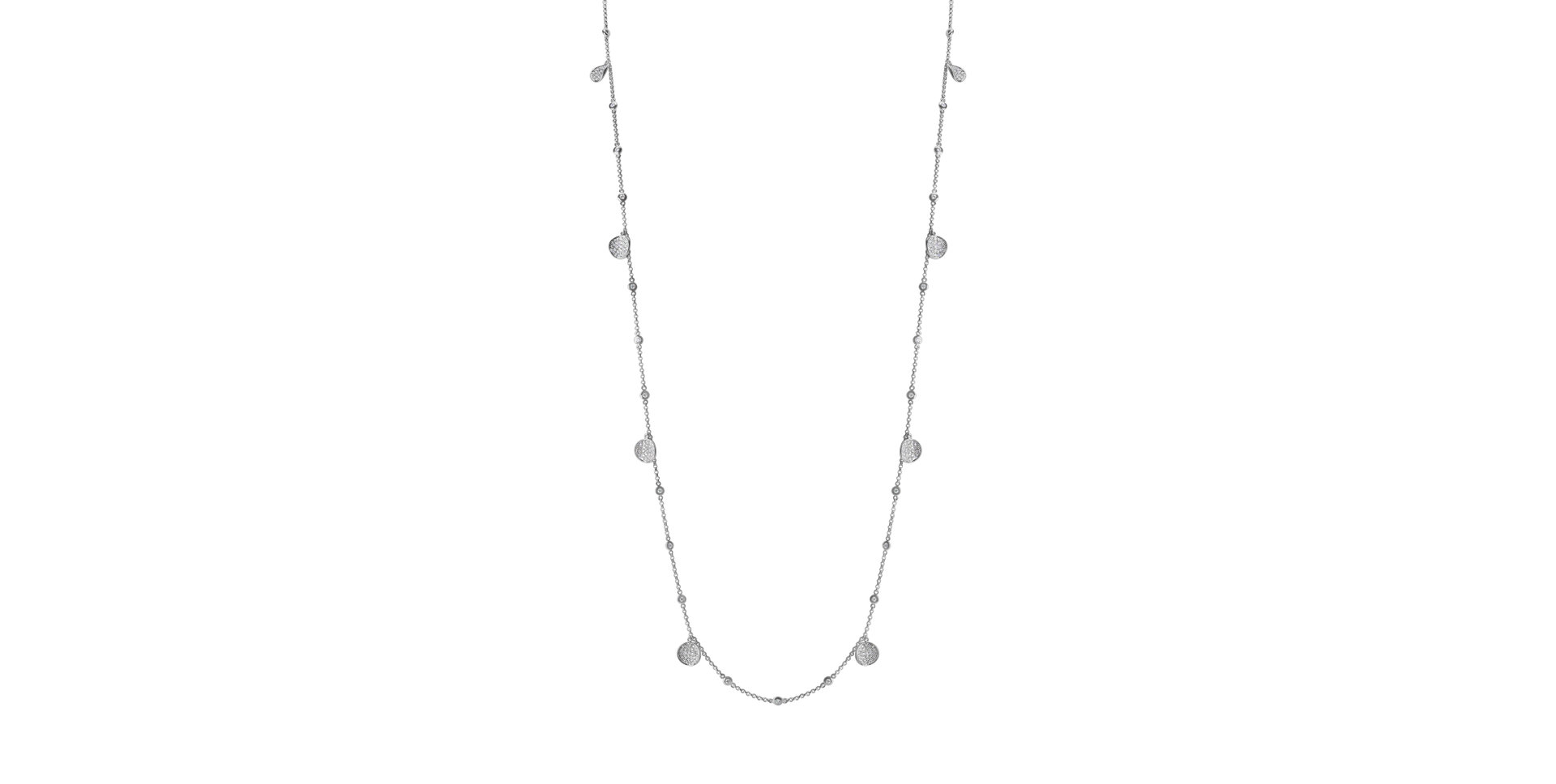 Diamond necklace Charming Silence