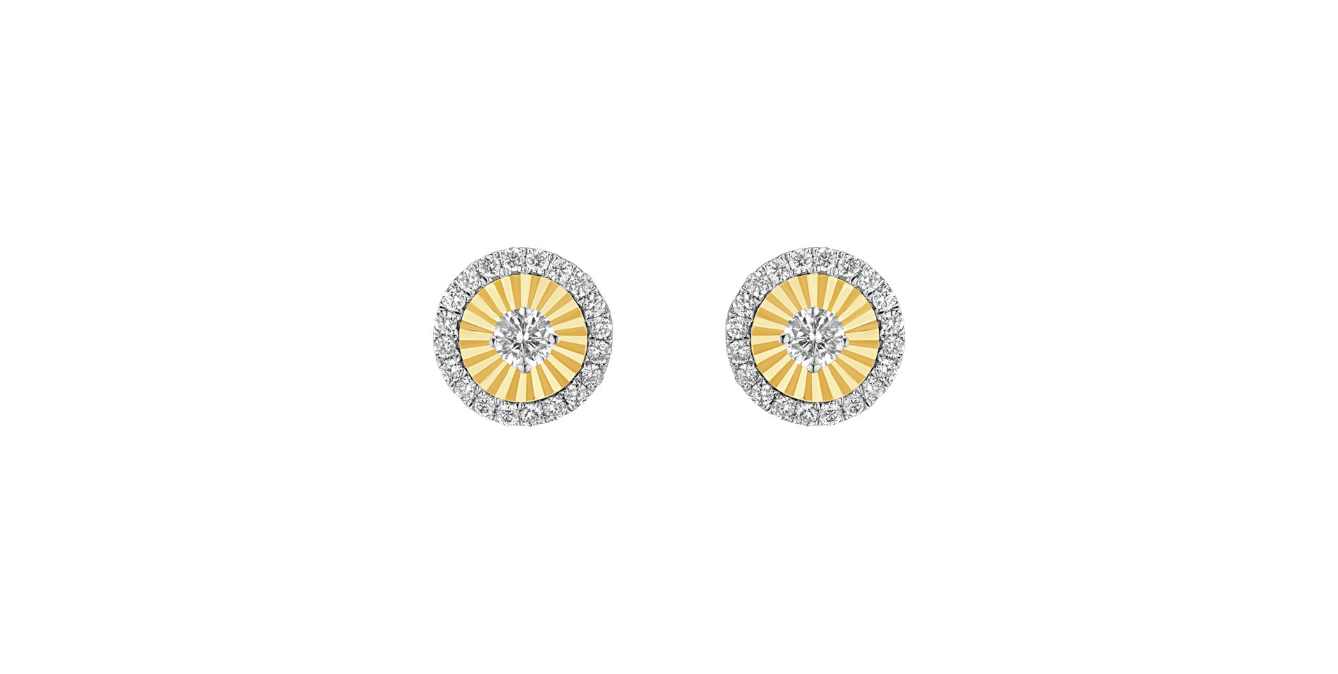 Diamond earrings Sunshine Caress