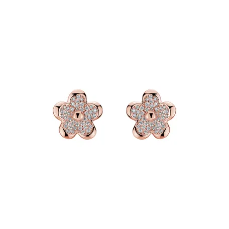 Diamond earrings Bloom Delight