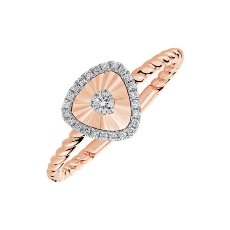 Diamond ring Luxury Caress