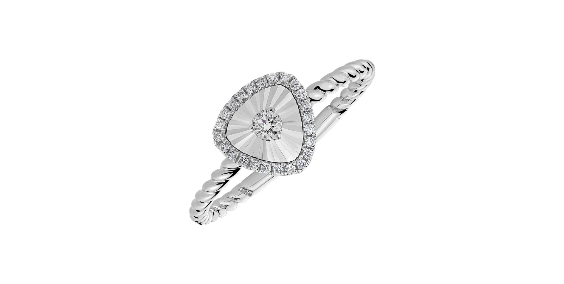 Diamond ring Luxury Caress