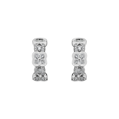 Diamond earrings Manroop