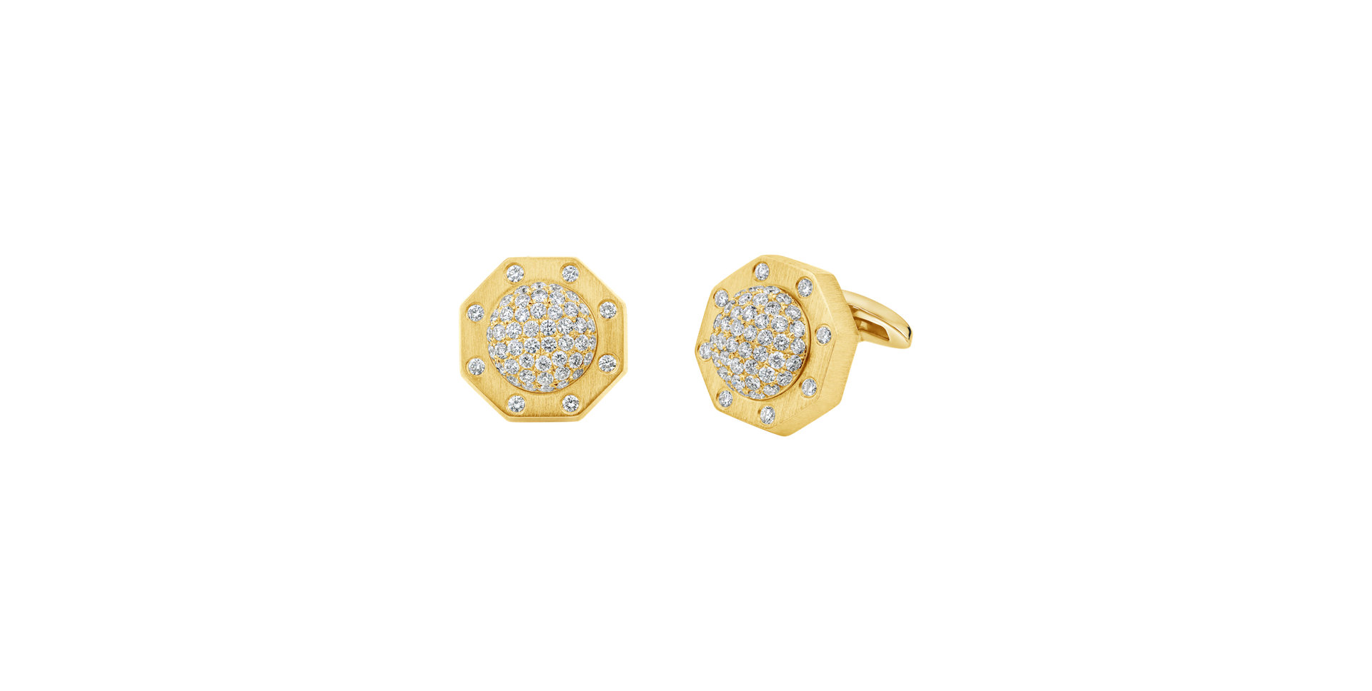 Diamond Cufflinks Edward