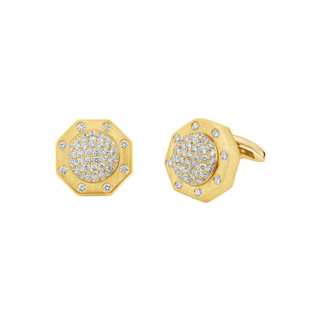 Diamond Cufflinks Edward