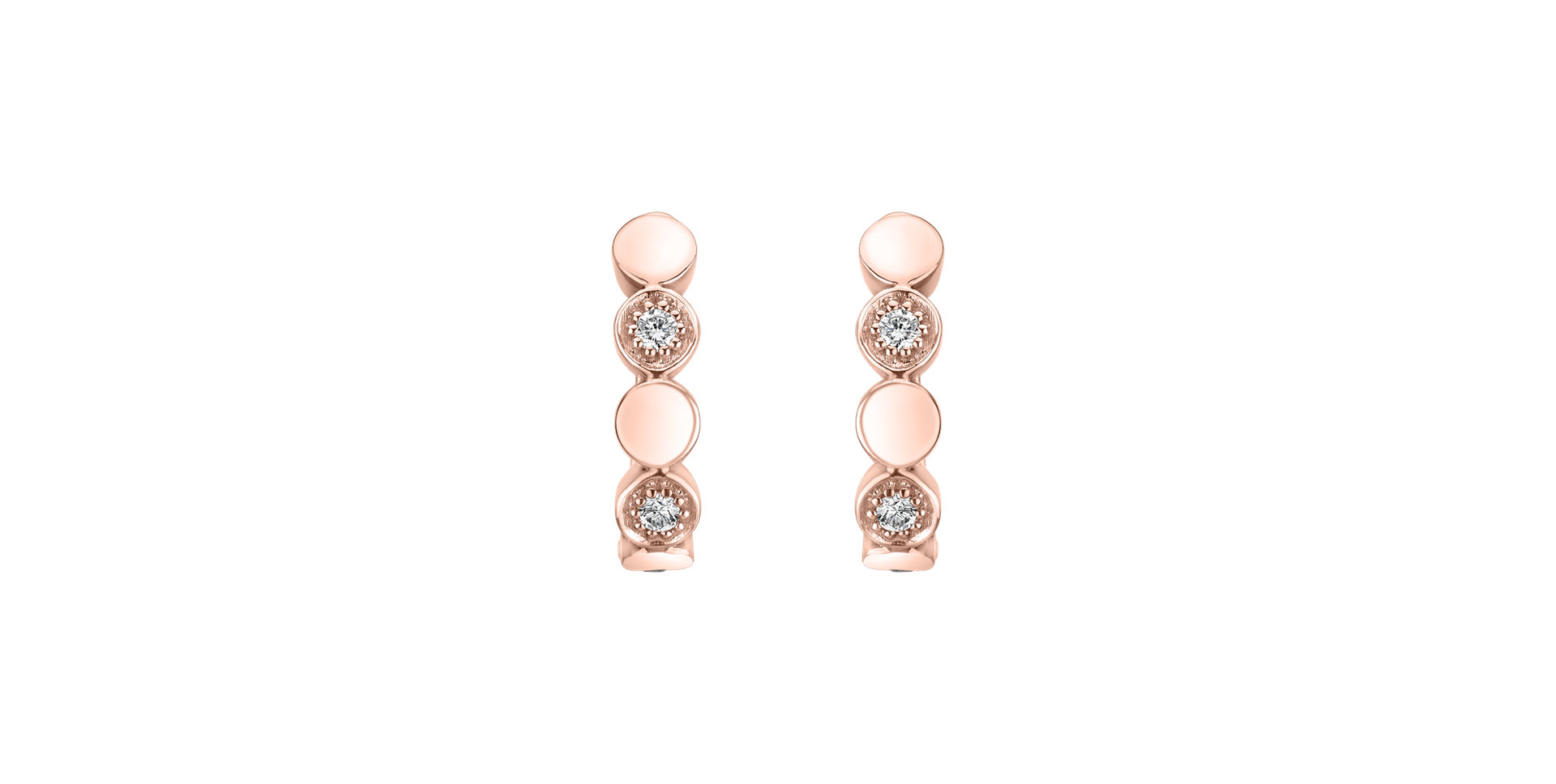 Diamond earrings Shiny Dots