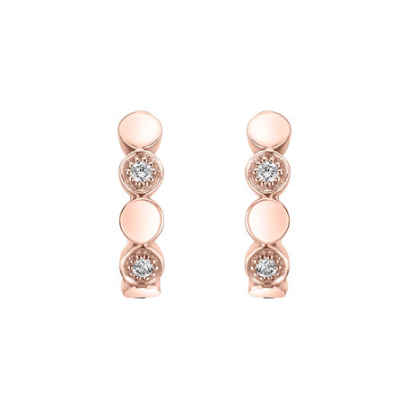 Diamond earrings Shiny Dots