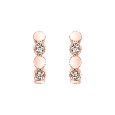 Diamond earrings Shiny Dots